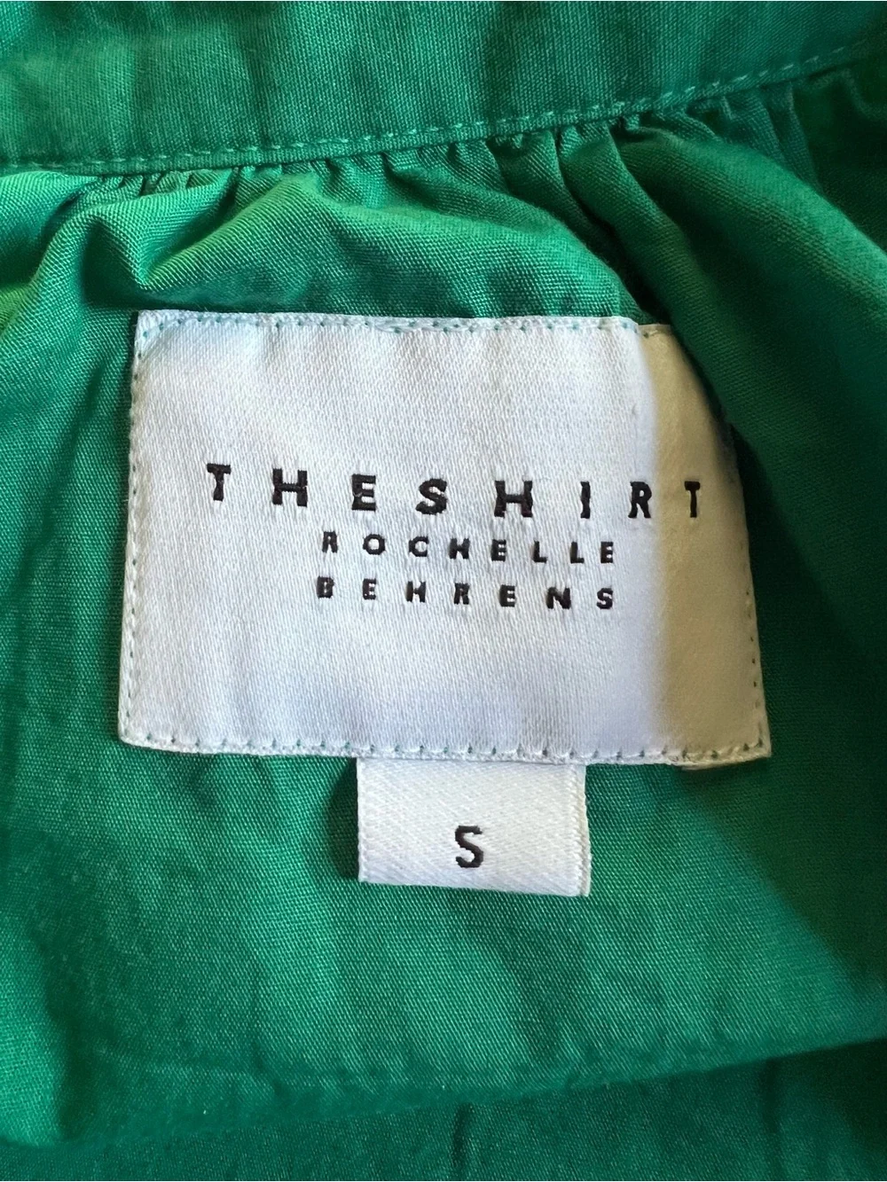 The Shirt by Rochelle Behrens Minka Embroidered Shirt S - Picture 9 of 10